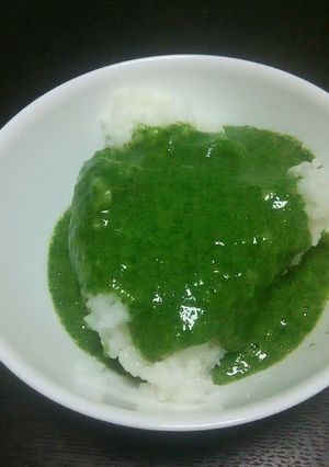栄養たっぷり!とろろご飯風モロヘイヤご飯-レシピのメイン写真