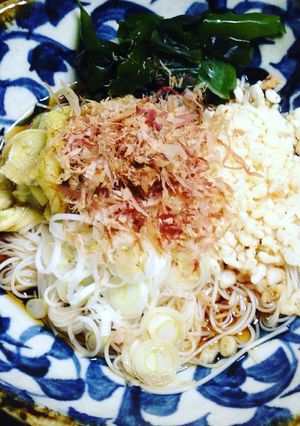 夏にピッタリ！簡単ぶっかけそうめん☆-レシピのメイン写真