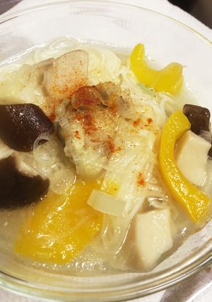 夏やさいの塩素麺！-レシピのメイン写真