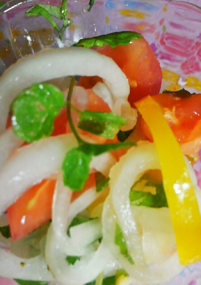 夏をのりきれ!ミントの甘酢野菜-レシピのメイン写真