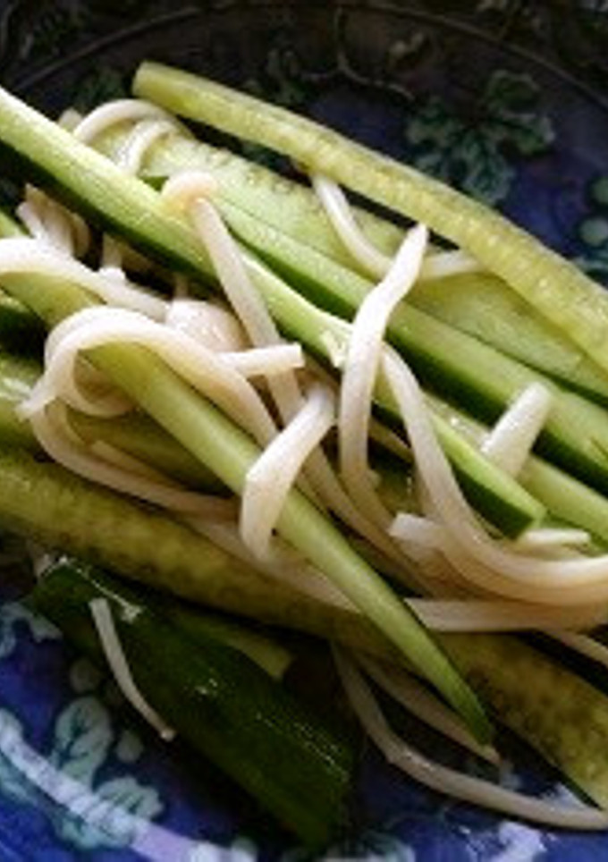 キュウリとエノキの醤油和え-レシピのメイン写真