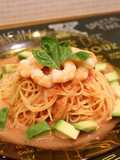トマトの冷製パスタ