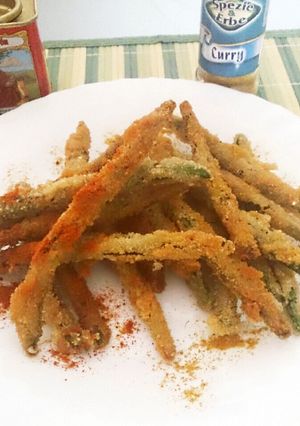 カリカリ美味しいインゲンのフリット-レシピのメイン写真