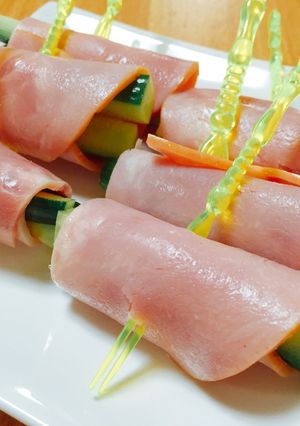 簡単 うまうま ハムきゅうり-レシピのメイン写真