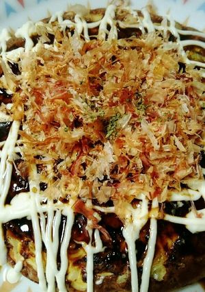 卵と納豆のなんちゃって♪満腹お好み焼き-レシピのメイン写真
