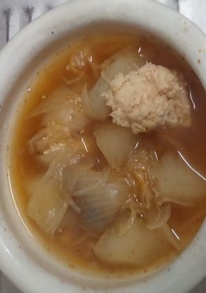 野菜たっぷりキムチスープ-レシピのメイン写真