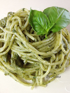 簡単!本場イタリアのジェノベーゼパスタ-レシピのメイン写真