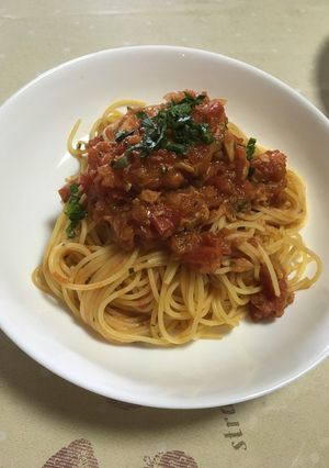 シソの香りのトンノロッソ-レシピのメイン写真