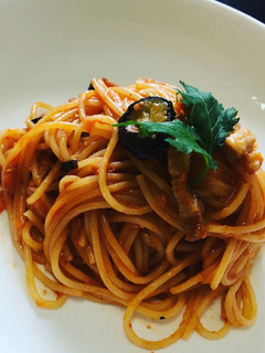 トマト缶不要!トマトのナスのパスタ-レシピのメイン写真