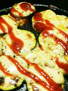 簡単ジューシー!ズッキーニのチーズ焼き!-レシピのメイン写真