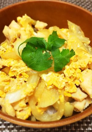簡単ヘルシー♡ササミで基本の親子丼-レシピのメイン写真
