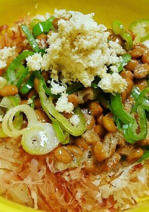 納豆ご飯☆山わさび添え-レシピのメイン写真