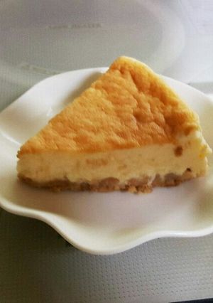 ヨーグルトで簡単！チーズなしチーズケーキ-レシピのメイン写真