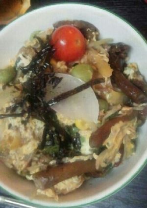 なめ茸丼（血管ダイエット食860）-レシピのメイン写真