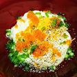 つるんと卵白だしかけ簡単とびこ☆そうめん