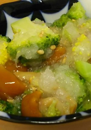 栄養満点♪なめこおろし-レシピのメイン写真