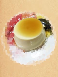 レンジでぷりん※蜂蜜檸檬ソースがけ-レシピのメイン写真