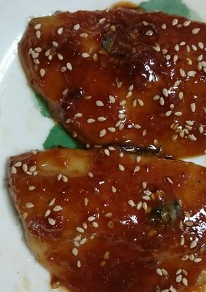 アジのゴマ味噌焼き-レシピのメイン写真