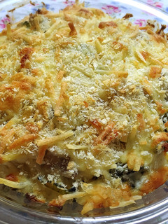 ゴーヤとチキンのマカロニグラタン-レシピのメイン写真