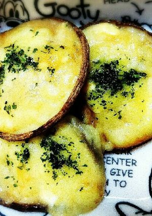 簡単！しいたけの醤油マヨチーズ焼き-レシピのメイン写真