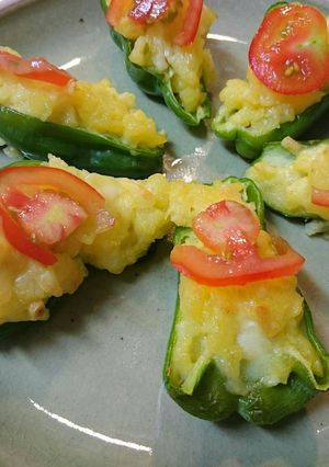 ポテピー焼き-レシピのメイン写真