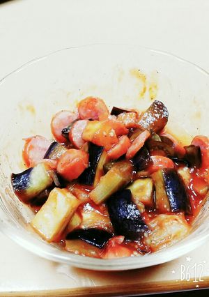 茄子のケチャップあえ-レシピのメイン写真