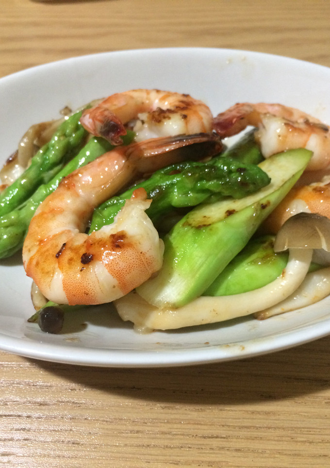 エビとアスパラの中華炒め-レシピのメイン写真
