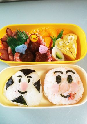 アンパンマン＆おむすびまん-レシピのメイン写真