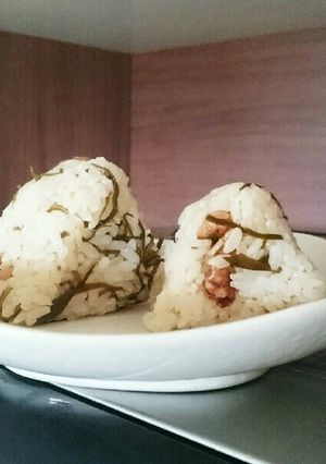 くるみと昆布のおにぎり☆-レシピのメイン写真