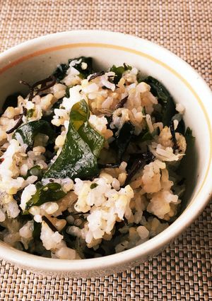 わかめとひじきの海藻混ぜご飯-レシピのメイン写真