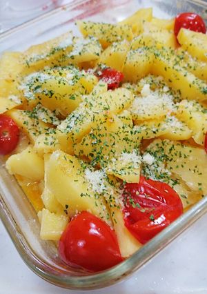 おじゃがのチン・バターコンソメ-レシピのメイン写真