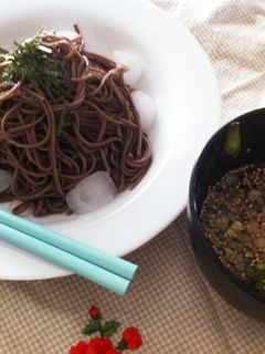 簡単おいしい☆あげ玉ざるそば-レシピのメイン写真