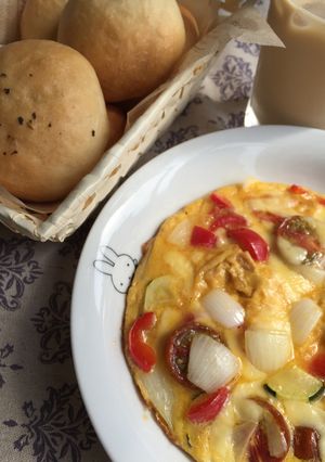 簡単イタリアン☆洋風卵焼き-レシピのメイン写真