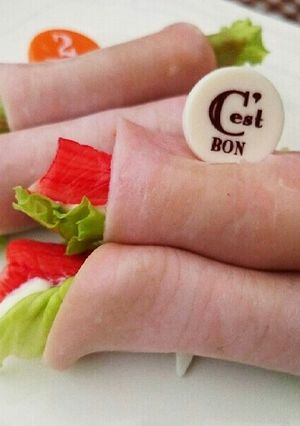 お弁当にくるくるサラダ♡-レシピのメイン写真