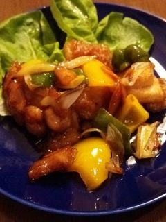 鶏肉と野菜の甘酢がらめ-レシピのメイン写真