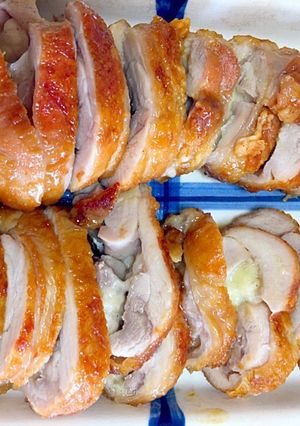 簡単な柔らかいチーズ入り鶏肉チャーシュー-レシピのメイン写真