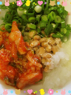 ☆スーパー健康なっとう☆キムチ玉ねぎ入り-レシピのメイン写真