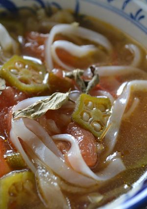 ☆彡切干大根と夏野菜の冷製春雨スープ☆彡-レシピのメイン写真