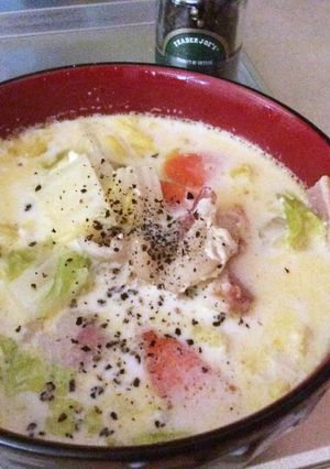 牛乳スープ？？-レシピのメイン写真