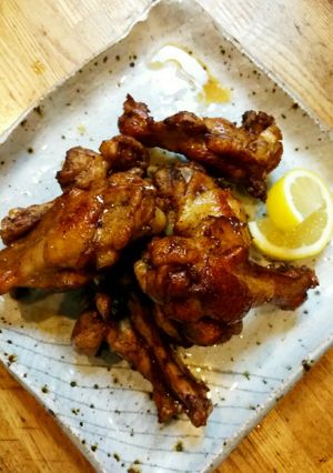 鶏手羽元のニンニク生姜醤油揚げ-レシピのメイン写真