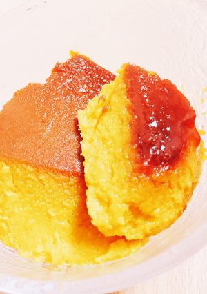 濃厚 かぼちゃプリン-レシピのメイン写真