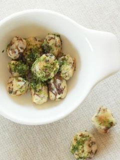 【離乳食後期】魚と豆腐のもずくつくね-レシピのメイン写真
