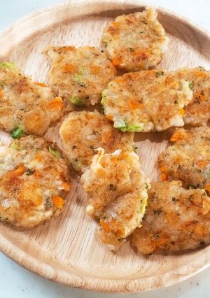 離乳食 ケチャップライスおやき-レシピのメイン写真