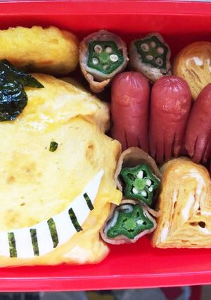 簡単☆キャラ弁☆暗殺教室『殺せんせー』-レシピのメイン写真