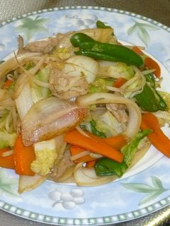 ご飯がすすむ!野菜炒め☆-レシピのメイン写真
