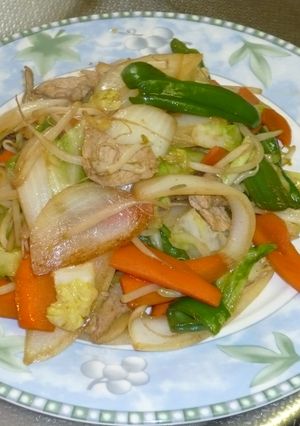 ご飯がすすむ！野菜炒め☆-レシピのメイン写真