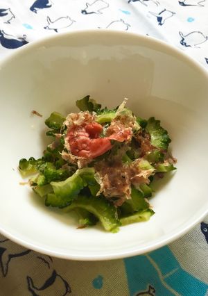 ゴーヤの三杯酢漬け-レシピのメイン写真