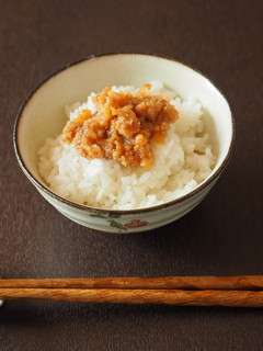 粒味噌でごはんですよ!-レシピのメイン写真