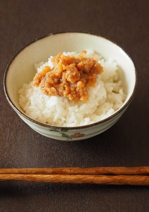 粒味噌でごはんですよ！-レシピのメイン写真