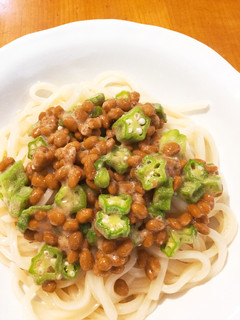 10分で簡単ねばねばうどん-レシピのメイン写真
